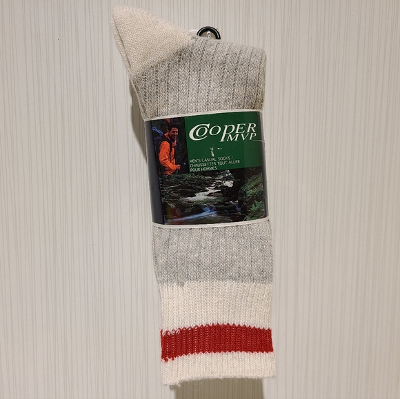 Cooper MVP Wool Socks 3 Pair Pack New - Picture 1 of 2